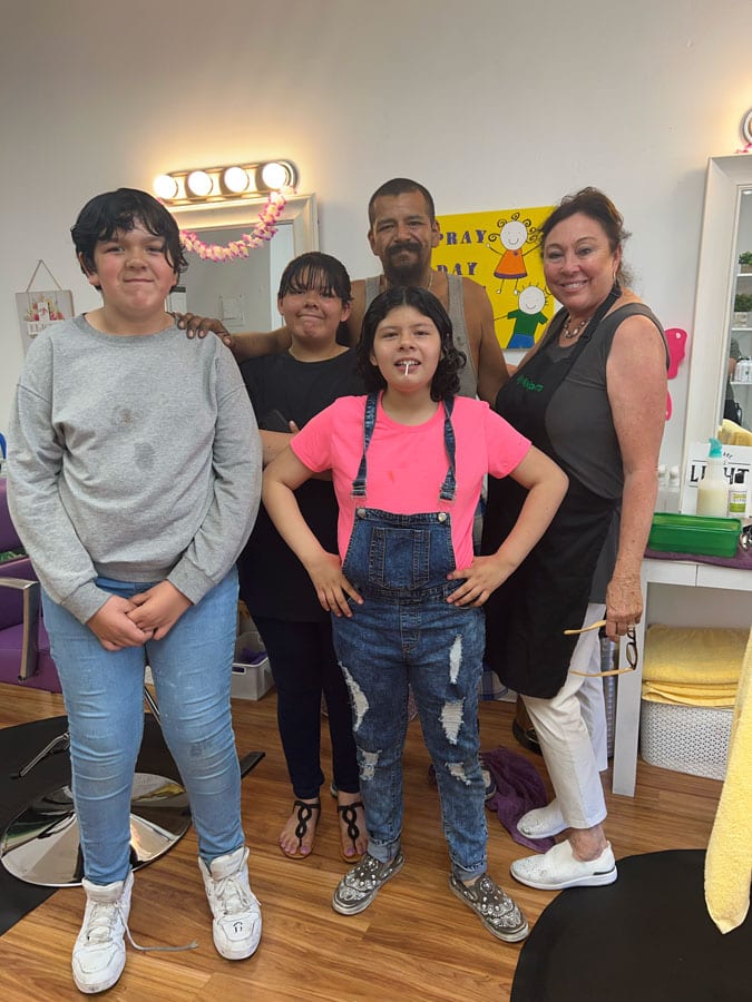 Lice Free Forever charity work