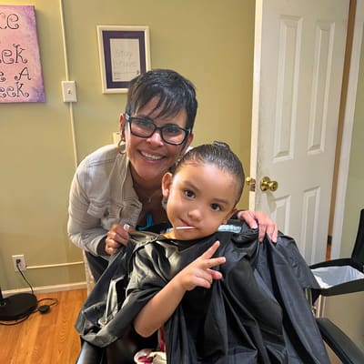 Families leave happy at My Hair Helpers